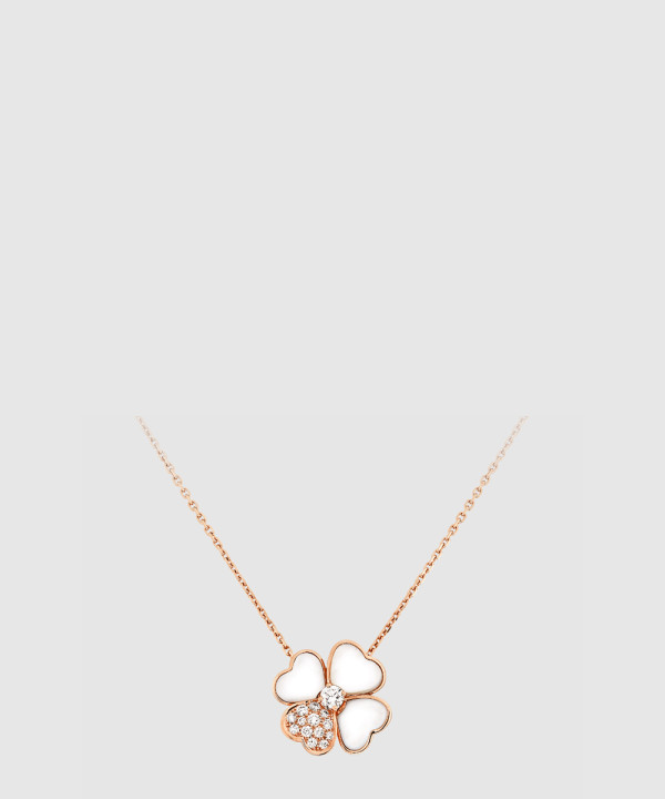 [VAN CLEEF-반클리프]코스모스 미듐 클립 목걸이 5BV00