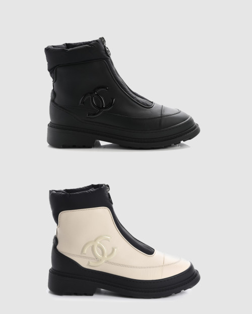 [CHANEL-샤넬]쇼트 부츠 G35372