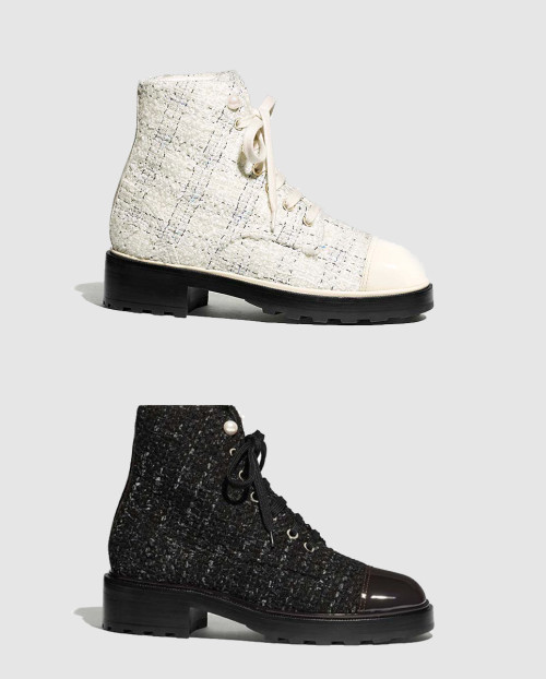 [CHANEL-샤넬]쇼트 부츠 G36154