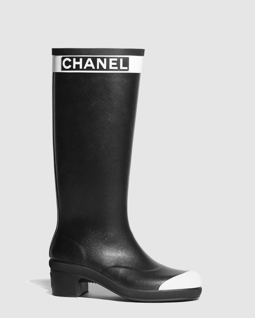[CHANEL-샤넬]레인 부츠 G34076