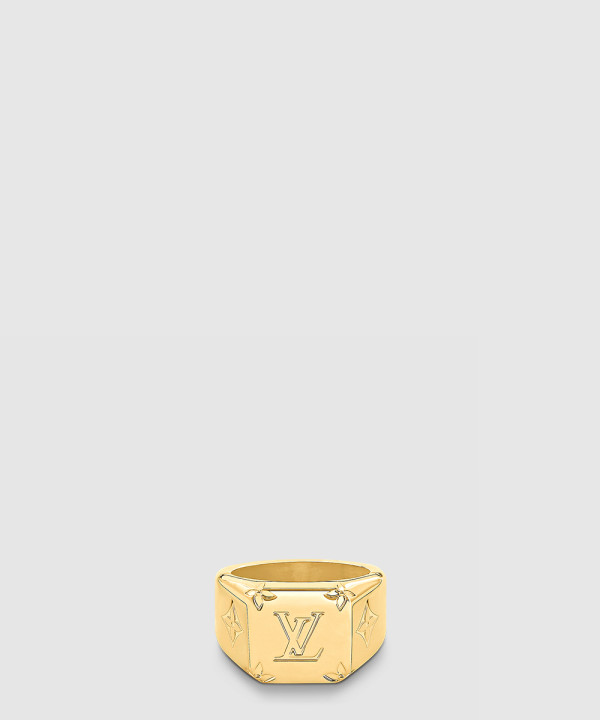 [LOUIS VUITTON-루이비통]모노그램 시그넷 반지 M80180