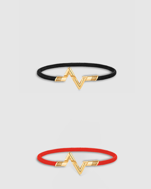 [LOUIS VUITTON-루이비통]LV 볼트 업사이드 다운 팔찌 Q05413