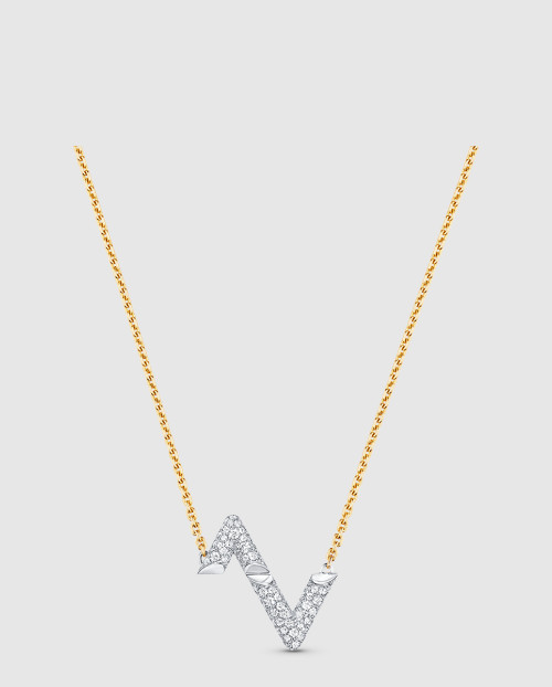 [LOUIS VUITTON-루이비통]LV 볼트 펜던트 목걸이 Q93810