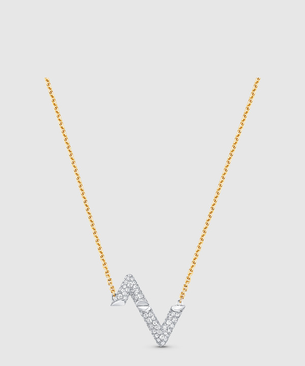 [LOUIS VUITTON-루이비통]LV 볼트 펜던트 목걸이 Q93810