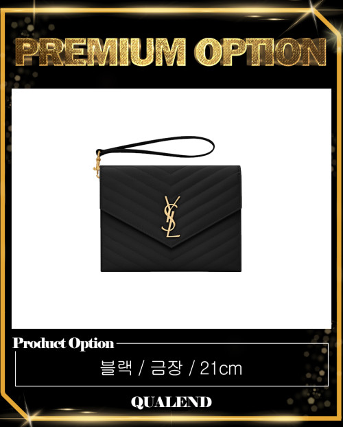 [SAINT LAURENT-생로랑]모노그램 클러치 617662