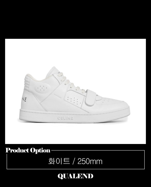 [CELINE-셀린느]벨크로 CT-02 미드 스니커즈 342823