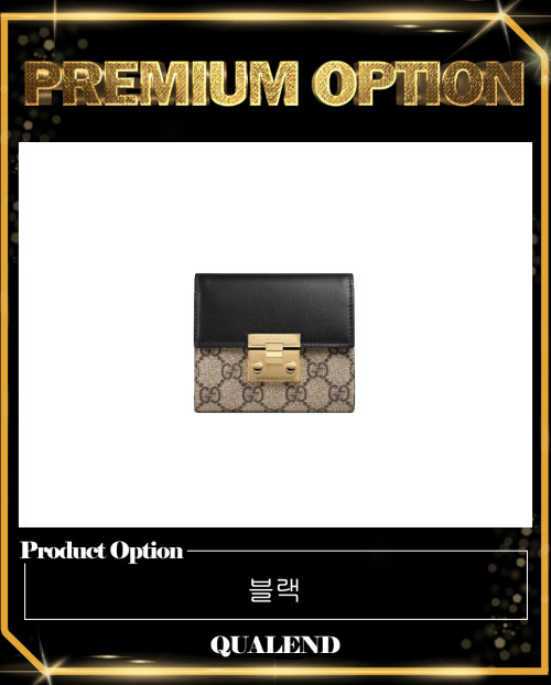 [GUCCI-구찌]패드락 반지갑 453155