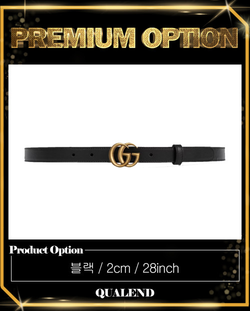 [GUCCI-구찌]GG 마몽 벨트 409417