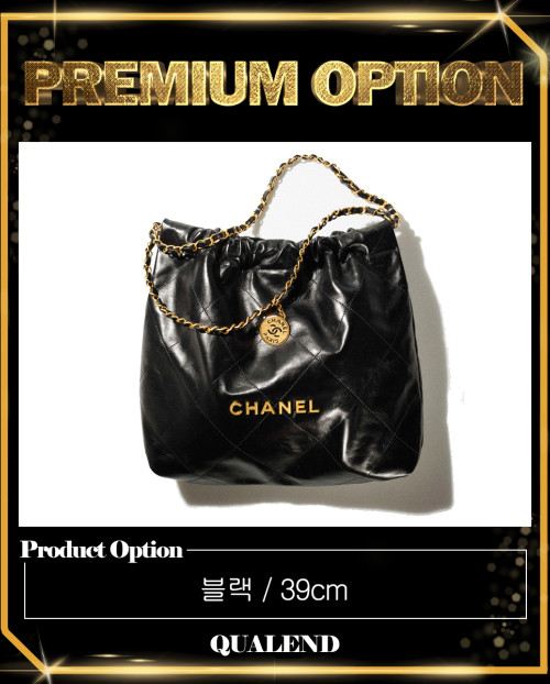 [CHANEL-샤넬]22백 미듐 AS3261