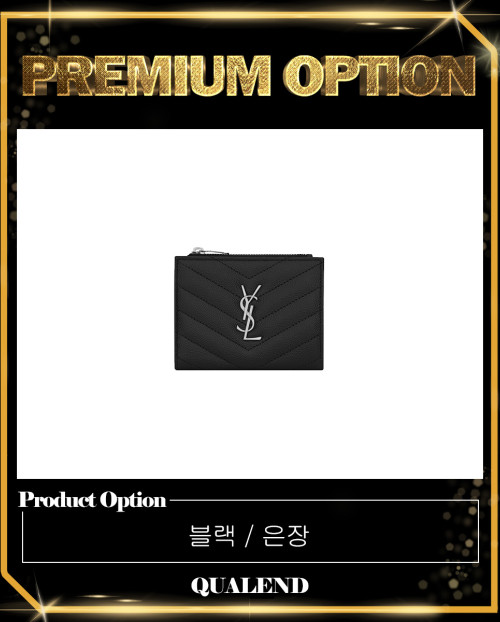 [SAINT LAURENT-생로랑]모노그램 지퍼 카드지갑 575879