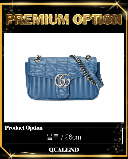 [GUCCI-구찌]GG 마몽 스몰 숄더백 443497