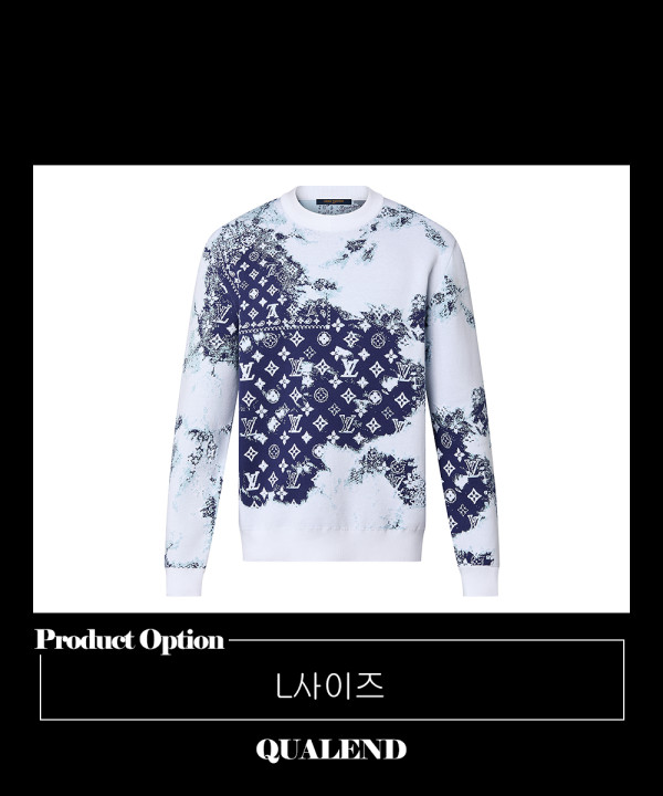 [LOUIS VUITTON-루이비통]모노그램 반다나 맨투맨 1AA5FC