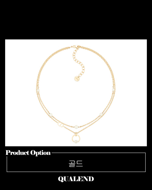 [DIOR-디올]쁘띠 CD 목걸이 N1819