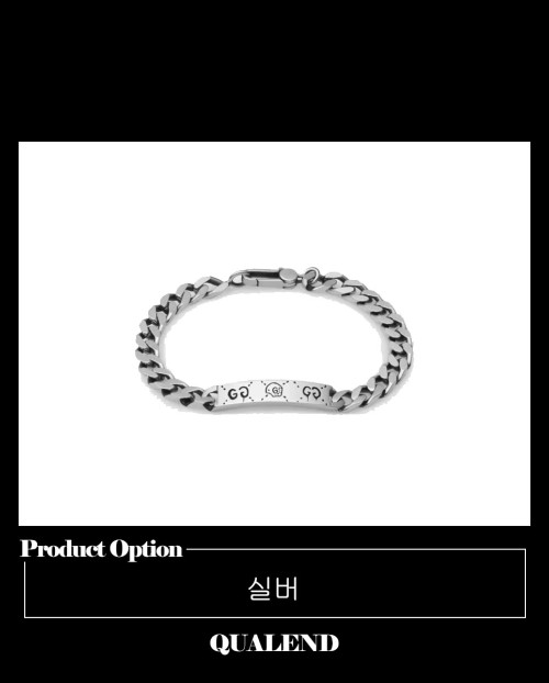 [GUCCI-구찌]고스트 체인 팔찌 455321