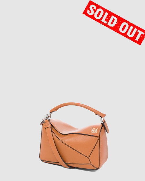 [LOEWE-로에베]퍼즐백 카프스킨 스몰 카멜