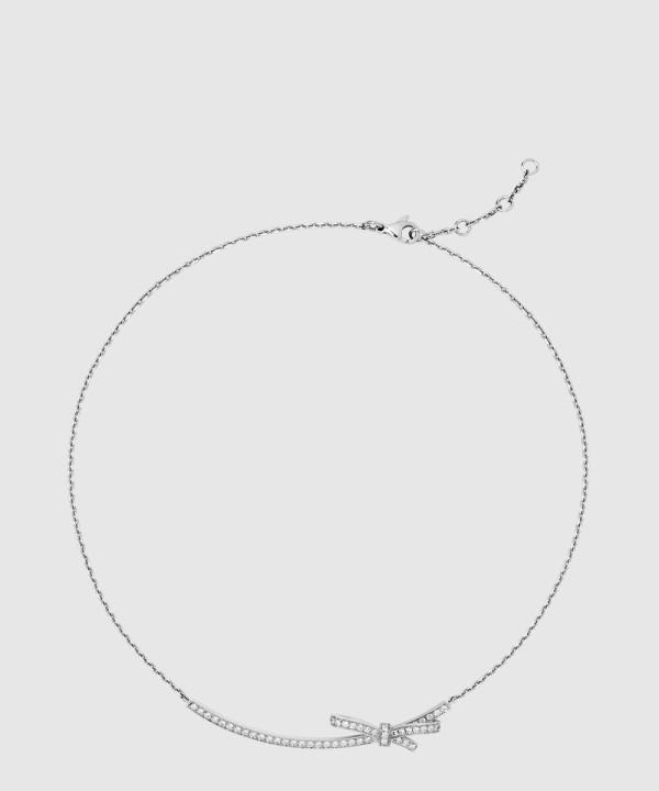 [CHANEL-샤넬]리본 목걸이 J11141