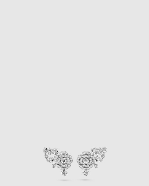 [CHANEL-샤넬]보턴 디이 카멜리아 귀걸이 J12039