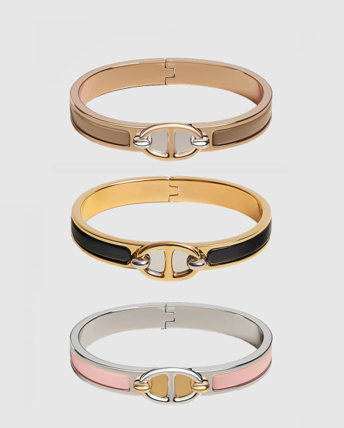 [HERMES-에르메스]미니 클릭 샹달 파랑돌 팔찌