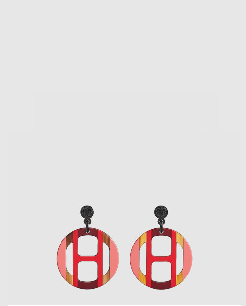 [HERMES-에르메스]H 에퀴프 귀걸이