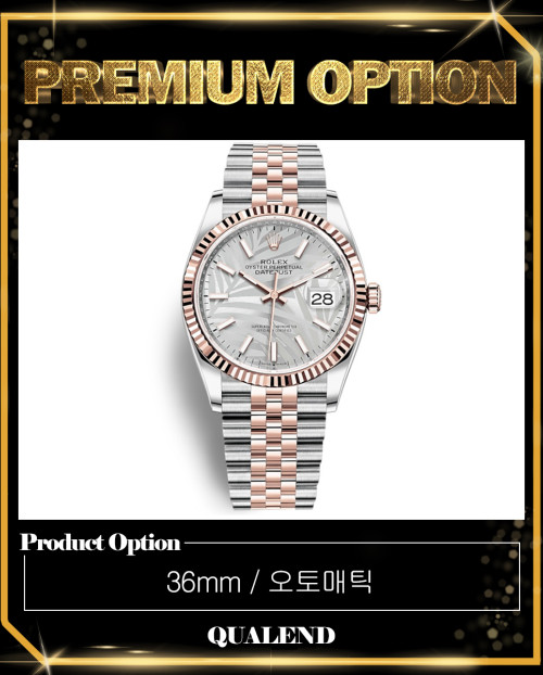 [ROLEX-롤렉스]데이저스트 콤비 36 126231