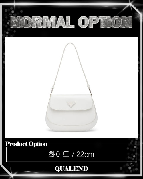 [PRADA-프라다]클레오 브러시드 숄더백 1BD311