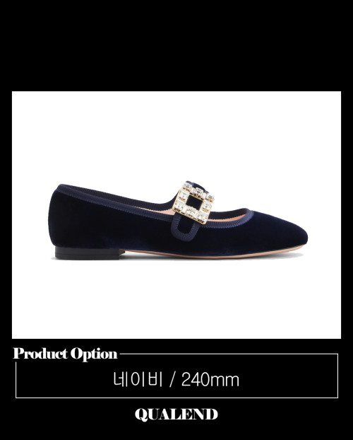 [ROGER VIVIER-로저비비에]트레스 비비에 발레리나 플랫슈즈 4493