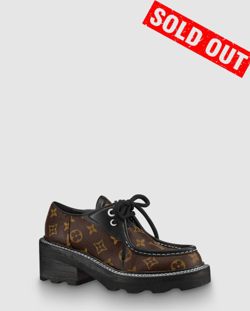 [LOUIS VUITTON-루이비통]LV 보부르 플랫폼 더비 255~260사이즈