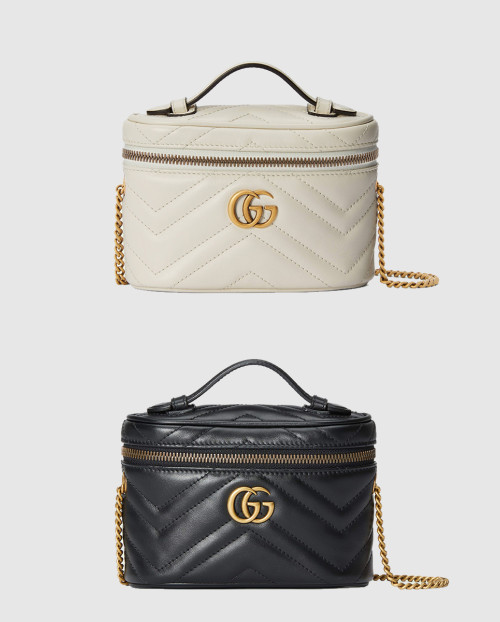 [GUCCI-구찌]GG 마몽 미니 탑핸들백 699515