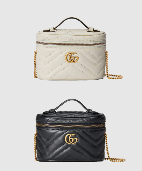 [GUCCI-구찌]GG 마몽 미니 탑핸들백 699515