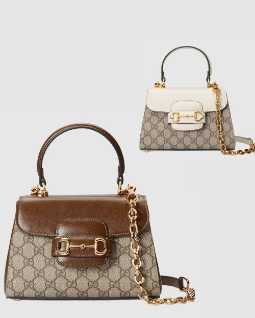 [GUCCI-구찌]홀스빗 1955 탑핸들백 703848