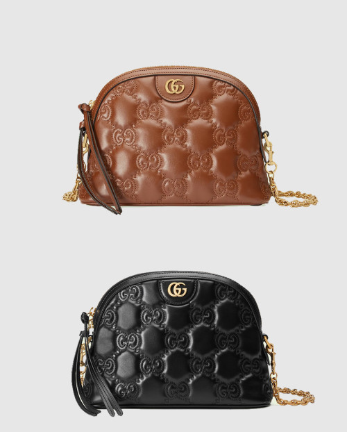 [GUCCI-구찌]GG 마몽 마틀라세 스몰 크로스백 702229