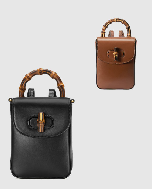 [GUCCI-구찌]뱀부 미니 토트백 ‎702106