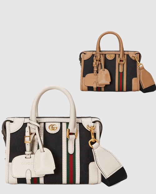 [GUCCI-구찌]미니 캔버스 탑핸들백 715771