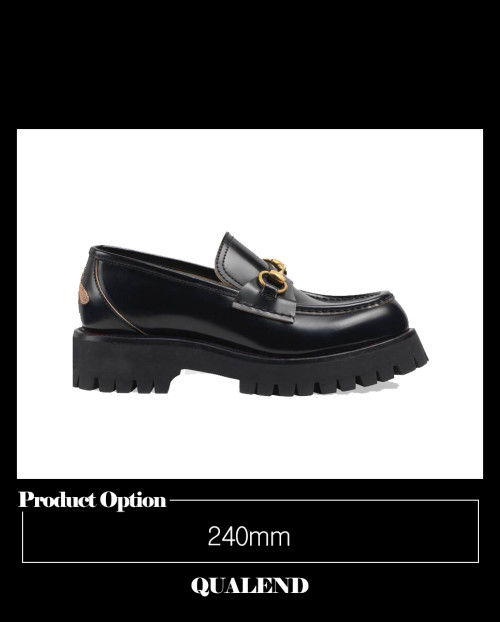 [GUCCI-구찌]러그 솔 홀스빗 로퍼 577236