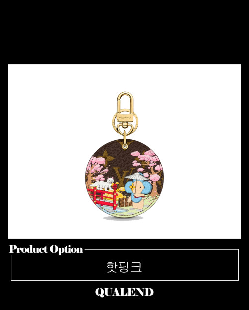 [LOUIS VUITTON-루이비통]일러스트 할리우드 드라이브 XMAS 백참 M00502