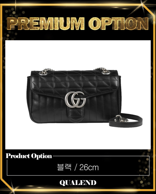 [GUCCI-구찌]GG 마몽 스몰 숄더백 443497