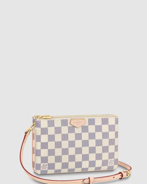 [LOUIS VUITTON-루이비통]더블 지퍼 포쉐트 N60460