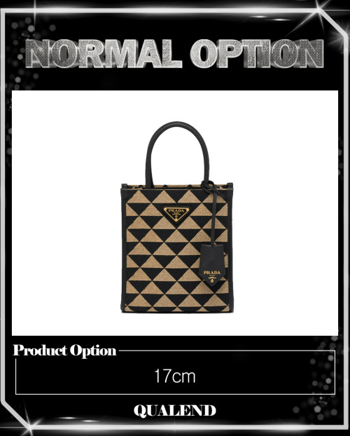 [PRADA-프라다]자카드 패브릭 토트백 1BA355