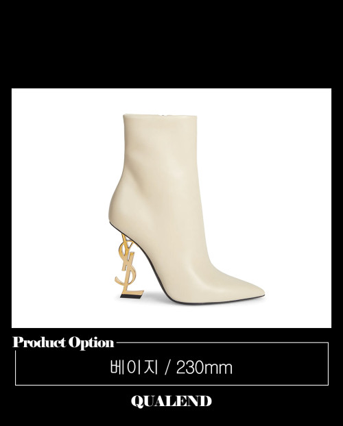 [SAINT LAURENT-생로랑]오피움 부티 앵클부츠