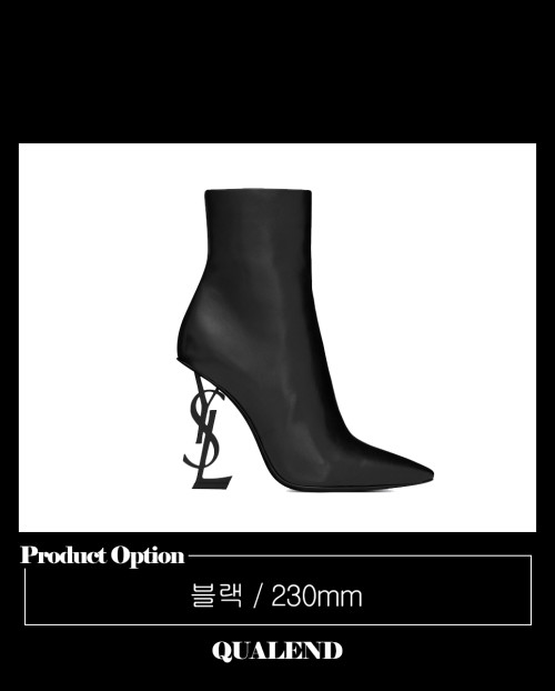 [SAINT LAURENT-생로랑]오피움 앵클부츠 563754