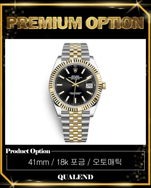 [ROLEX-롤렉스]데이저스트 콤비 41 126333