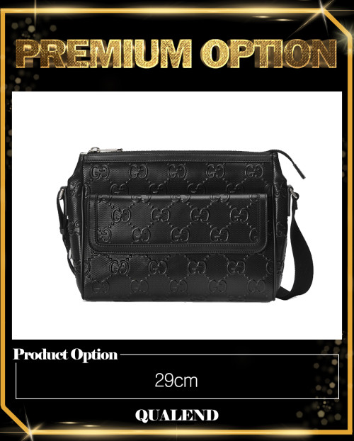 [GUCCI-구찌]GG 엠보스 메신저백 658565