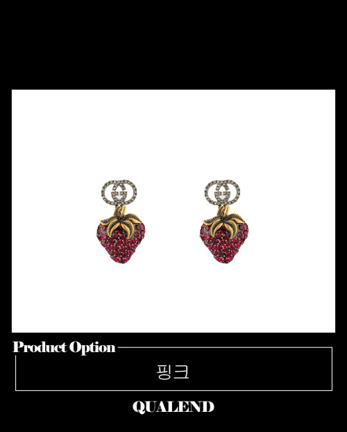 [GUCCI-구찌]스트로베리 귀걸이 583576