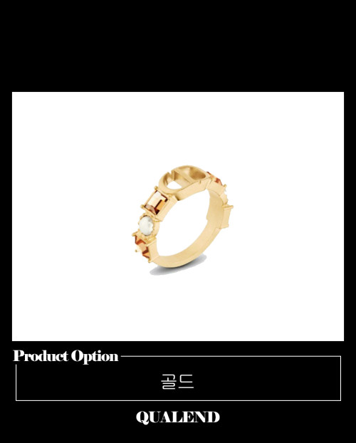 [DIOR-디올]쁘띠 CD 반지 R1193