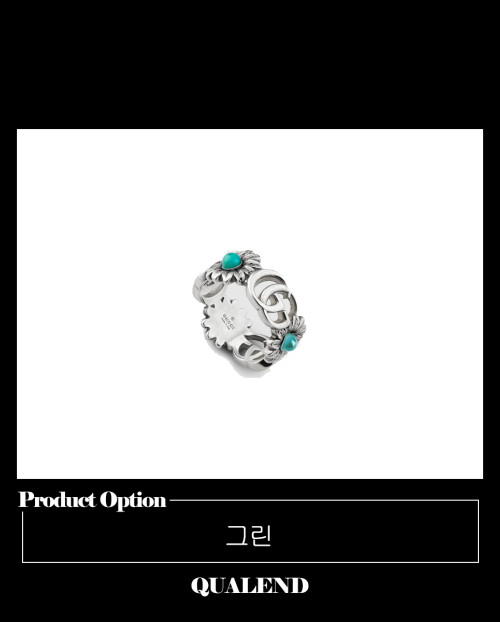 [GUCCI-구찌]GG 플라워 반지 527394