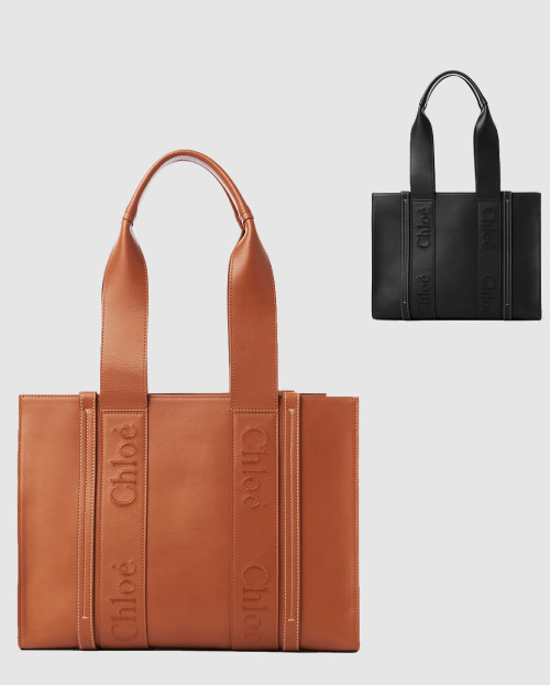 [CHLOE-끌로에]우디 토트백 미듐 WS383