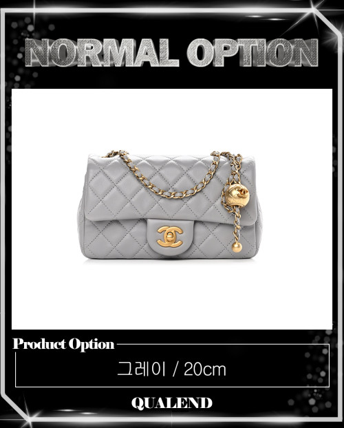 [CHANEL-샤넬]클래식 골드볼 뉴미니 AS1787