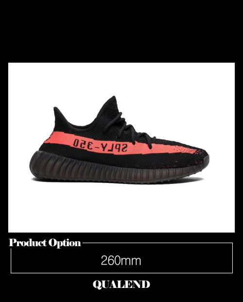 [YEEZY-이지부스트]350 V2 코어 블랙레드 BY9612