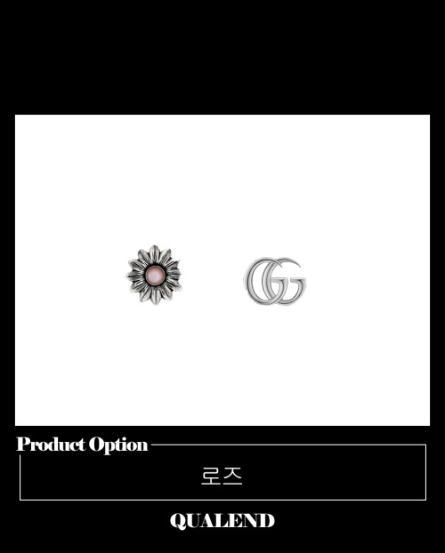 [GUCCI-구찌]GG 플라워 귀걸이 527344