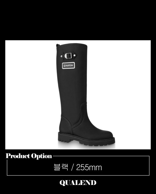 [LOUIS VUITTON-루이비통]테리토리 플랫 하이부츠 1A9H1Z